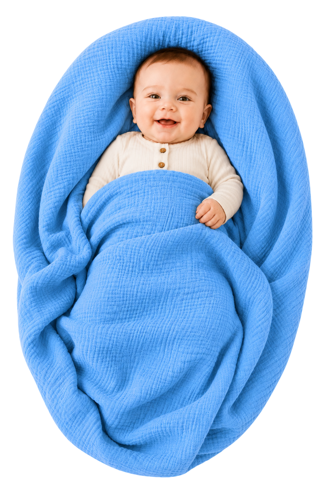 Vioraa Baby 2-Layer Muslin Swaddle Blankets – Pack of 2