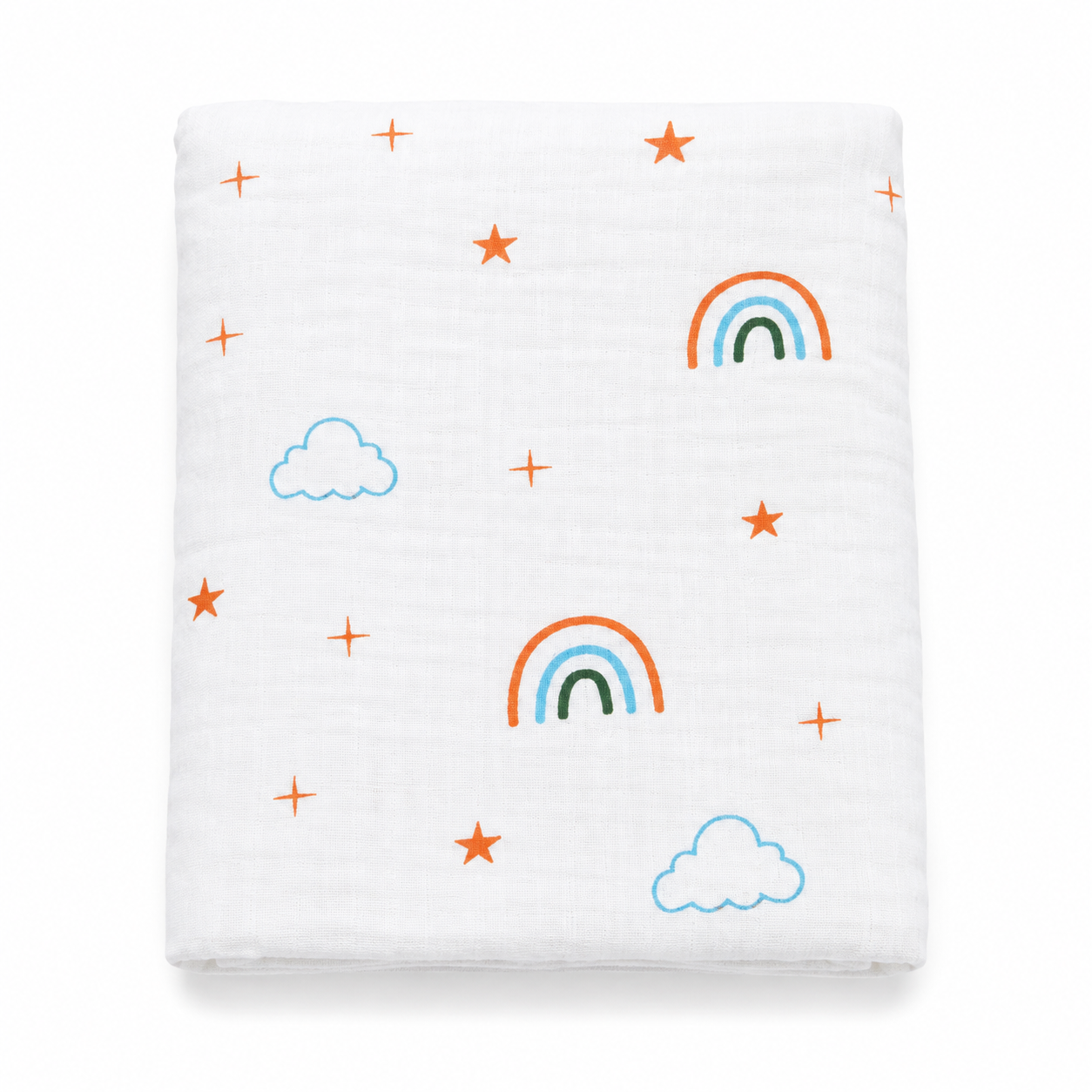 Vioraa Baby 2-Layer Muslin Swaddle Blanket – Pack of 1