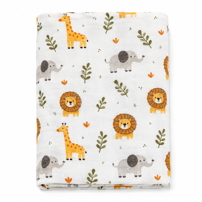 Vioraa Baby 2-Layer Muslin Swaddle Blanket – Pack of 1